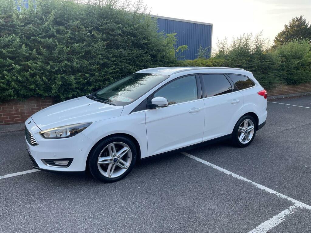 Ford Focus 1.6 Tdci Titanium Euro 5 Ss White #2