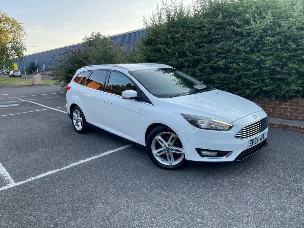 Ford Focus 1.6 Tdci Titanium Euro 5 Ss White #5