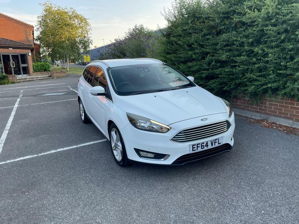 Ford Focus 1.6 Tdci Titanium Euro 5 Ss White #4