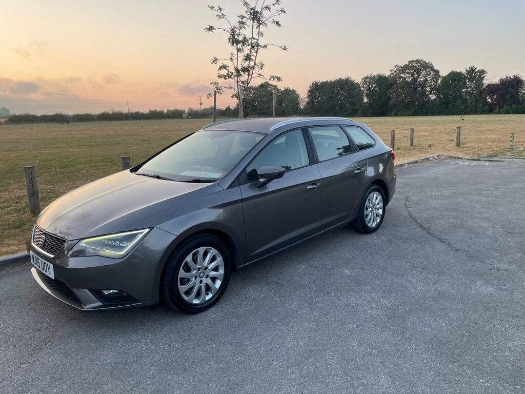 Seat Leon 2.0 Tdi Cr Se Sport Tourer Euro 5 Ss Grey #4
