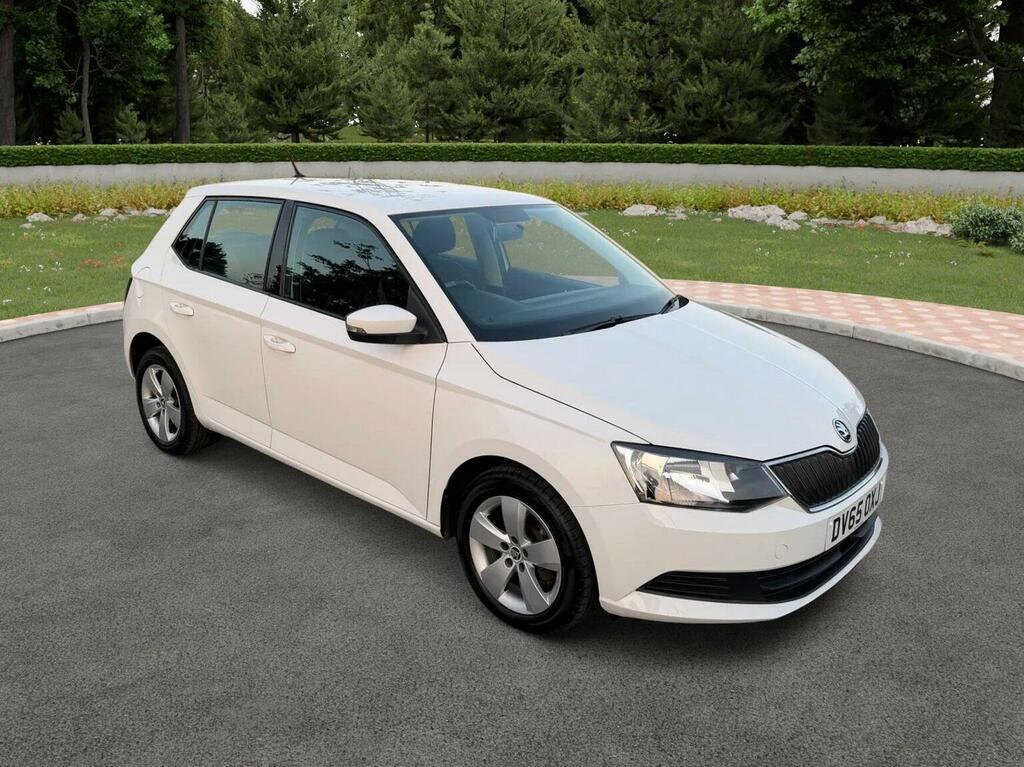Skoda Fabia 1.0 Se Euro 6 Ss White #4