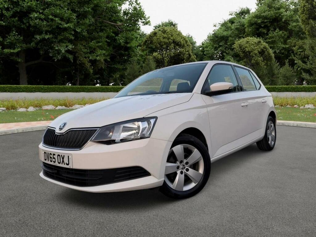 Skoda Fabia 1.0 Se Euro 6 Ss White