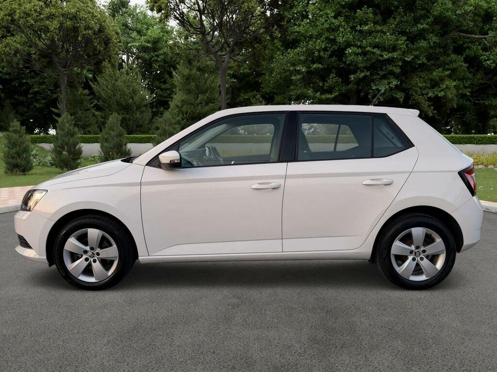 Skoda Fabia 1.0 Se Euro 6 Ss White #6