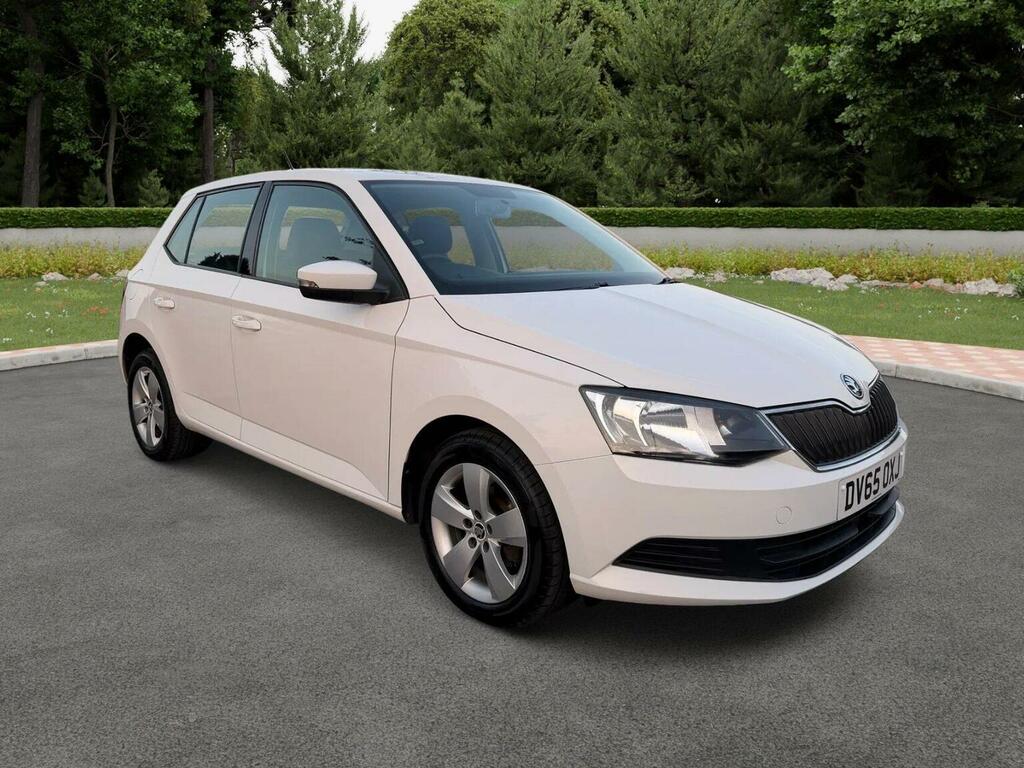 Skoda Fabia 1.0 Se Euro 6 Ss White #5