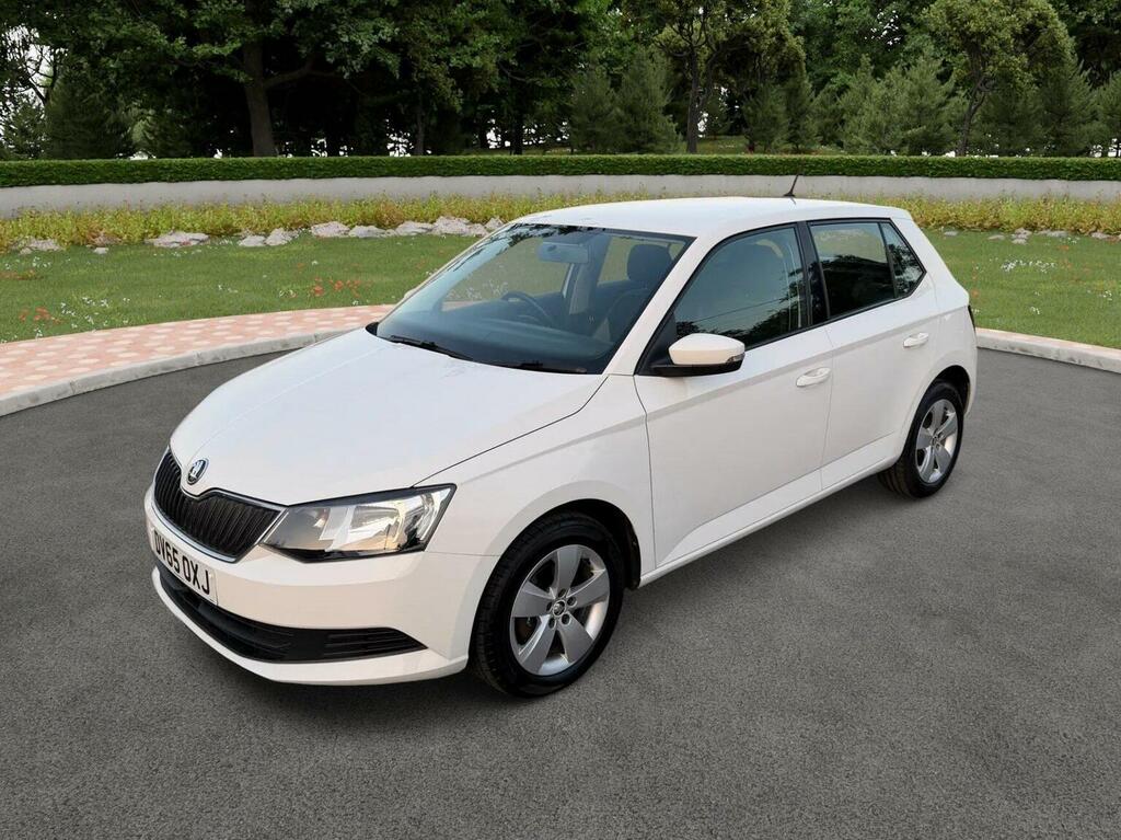 Skoda Fabia 1.0 Se Euro 6 Ss White #2