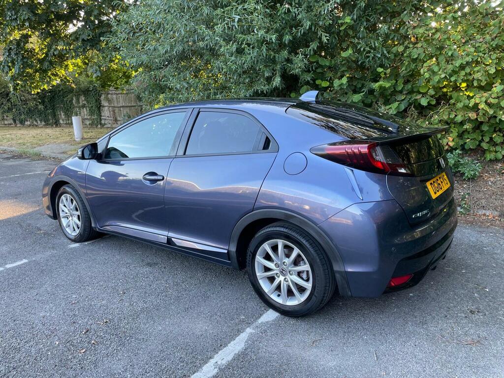 Honda Civic 1.6 I-dtec Sr Euro 5 Ss Blue #6