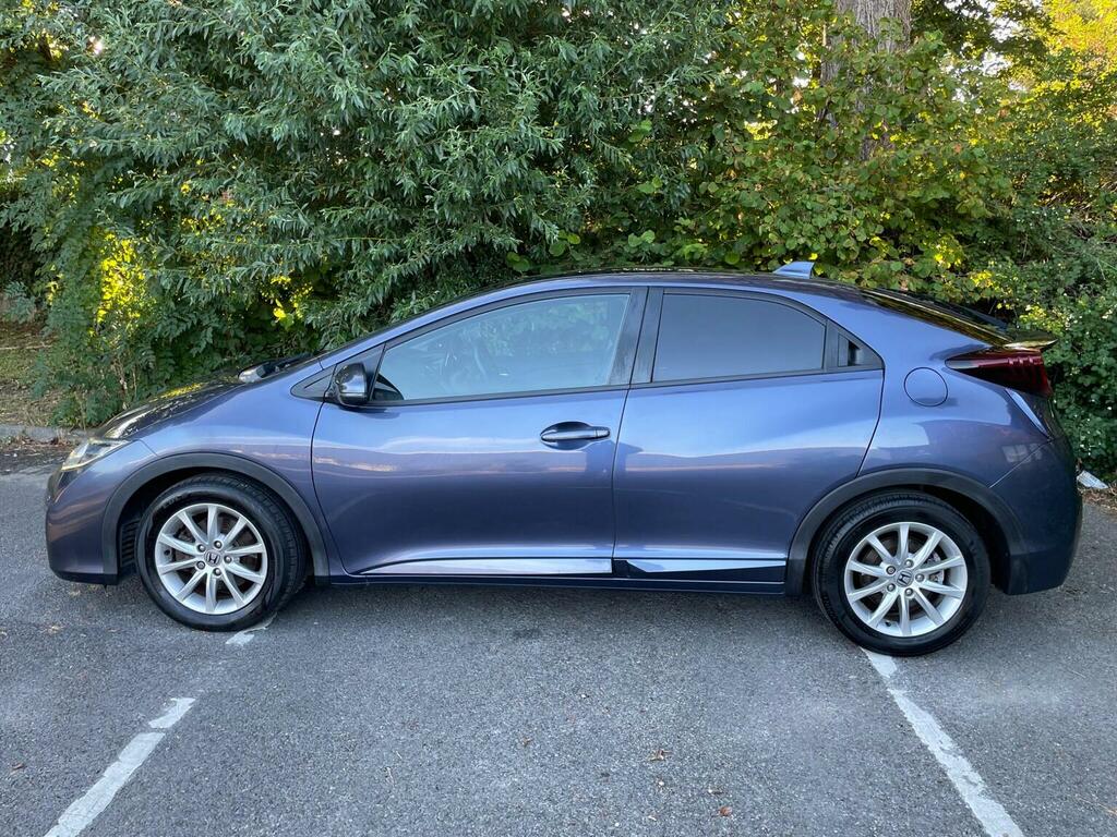 Honda Civic 1.6 I-dtec Sr Euro 5 Ss Blue #4