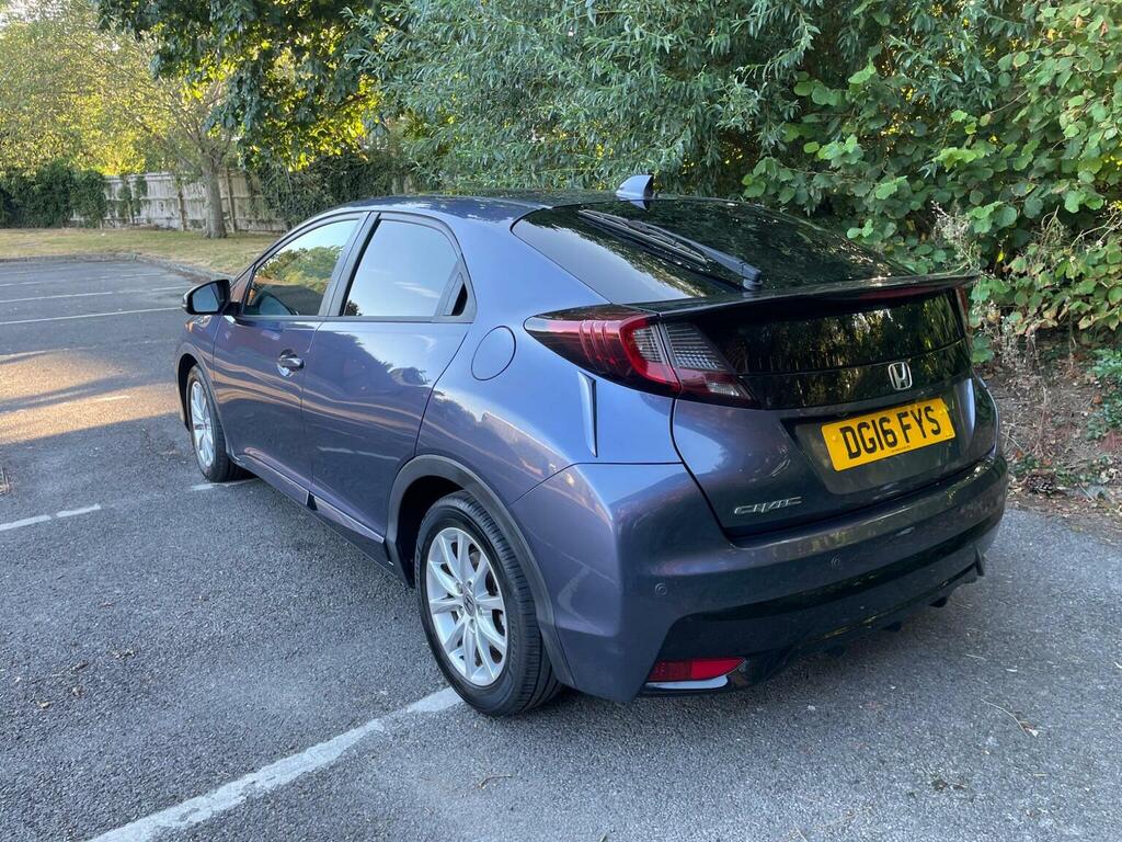 Honda Civic 1.6 I-dtec Sr Euro 5 Ss Blue #5
