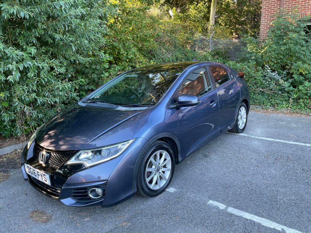 Honda Civic 1.6 I-dtec Sr Euro 5 Ss Blue