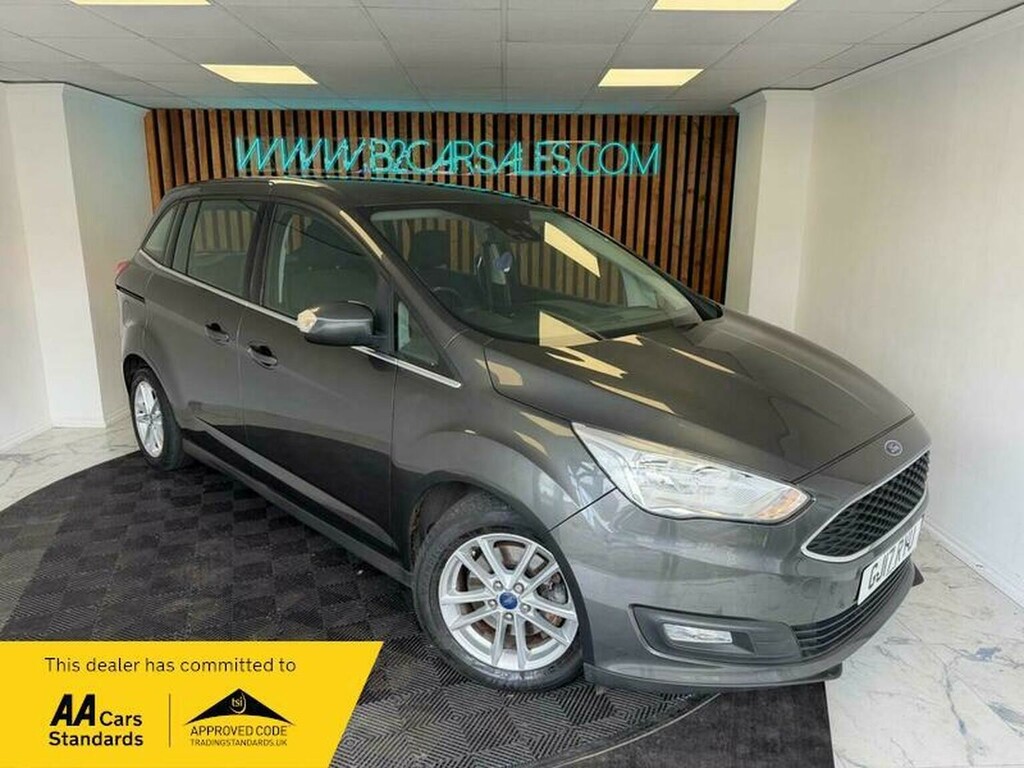Ford Grand C-Max Mpv 1.0T Ecoboost Zetec Euro 6 Ss 201717 Grey