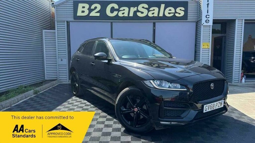 Jaguar F-Pace Suv 2.0 D180 R-sport Awd Euro 6 Ss 20 Black