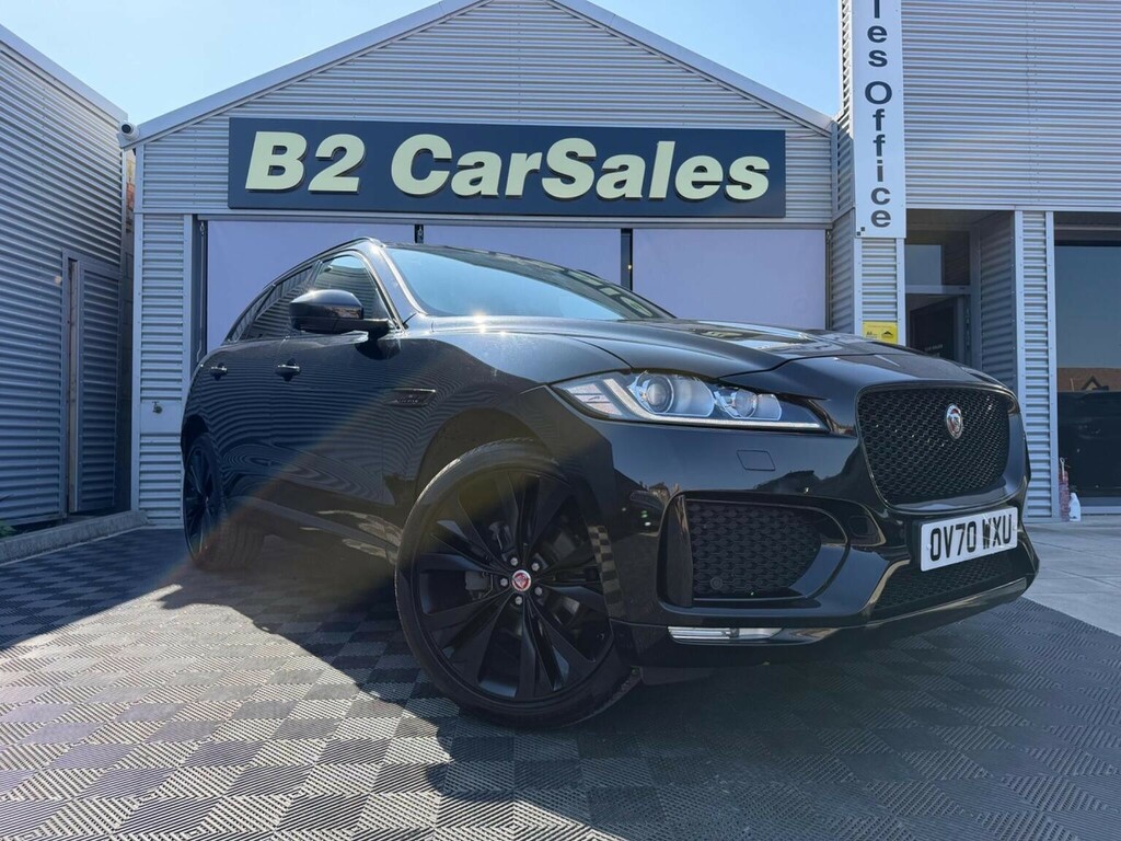 Jaguar F-Pace 2.0 D240 Chequered Flag Awd Euro 6 Ss Black #2