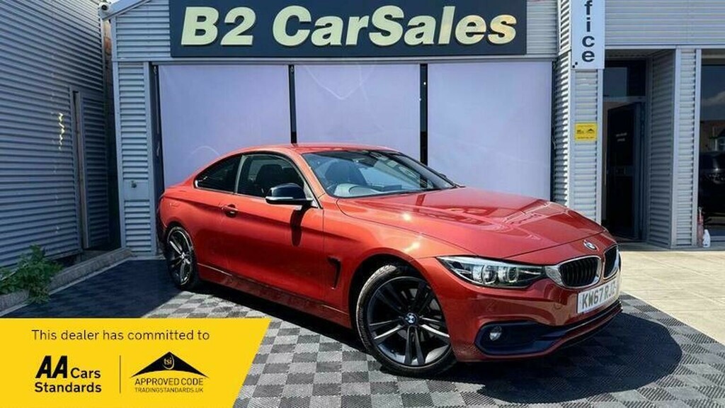 BMW 4 Series Gran Coupe Coupe 2.0 420D Sport Euro 6 Ss 20176 Orange
