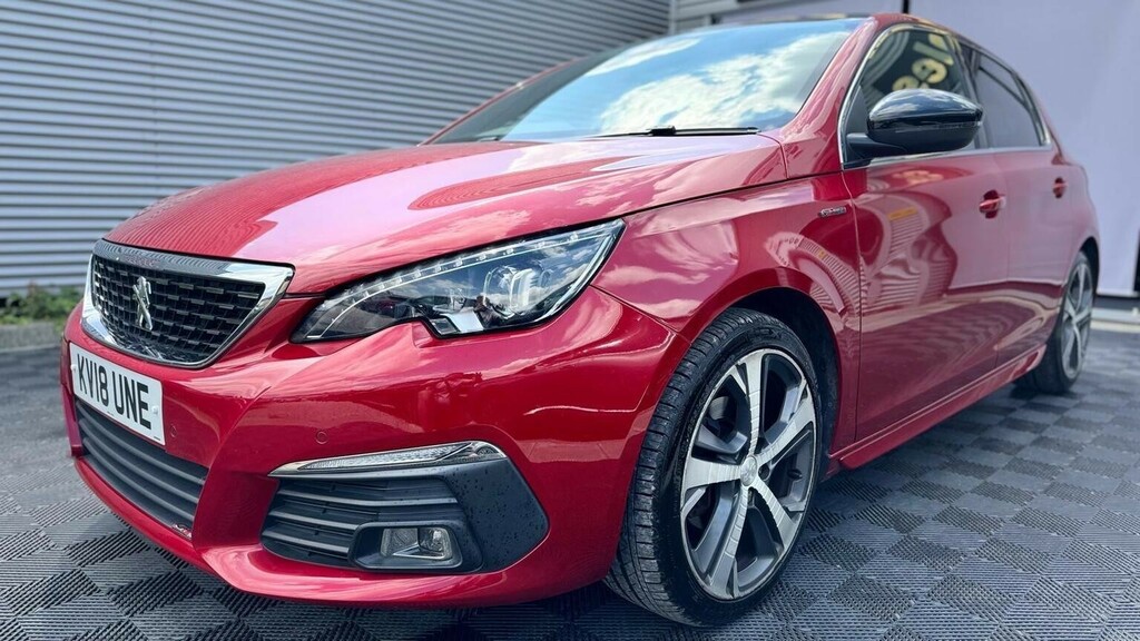 Peugeot 308 1.2 Puretech Gt Line Euro 6 Ss Red #5