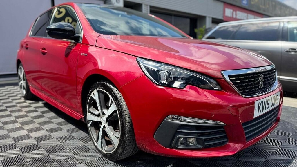 Peugeot 308 1.2 Puretech Gt Line Euro 6 Ss Red