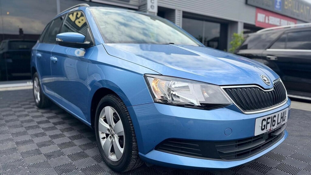 Skoda Fabia 1.2 Tsi Se Dsg Euro 6 Ss Blue #2