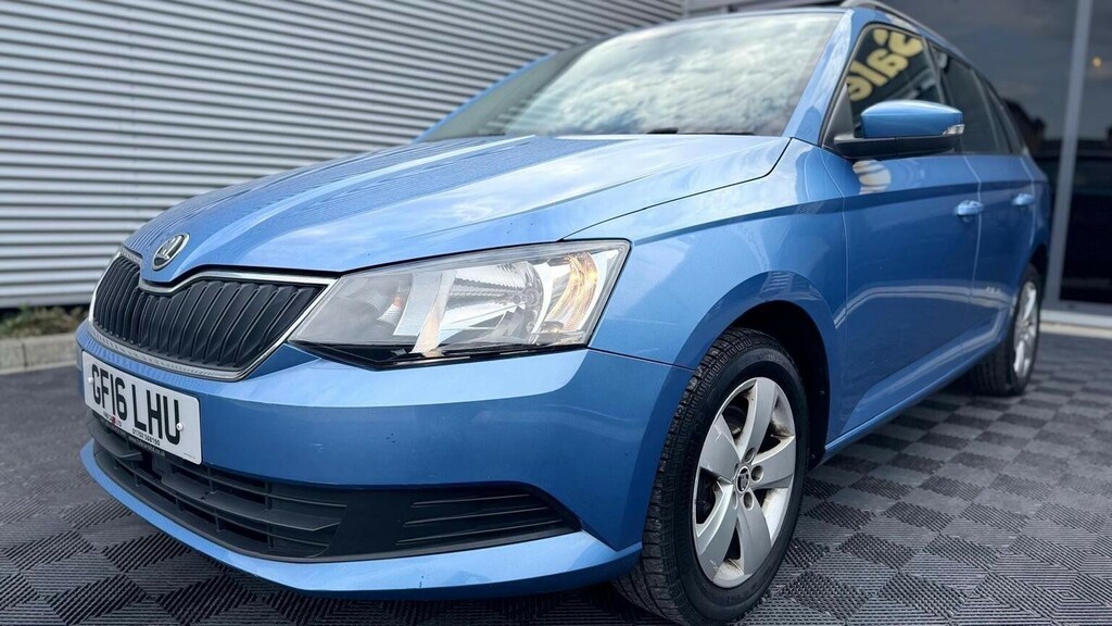 Skoda Fabia 1.2 Tsi Se Dsg Euro 6 Ss Blue #6