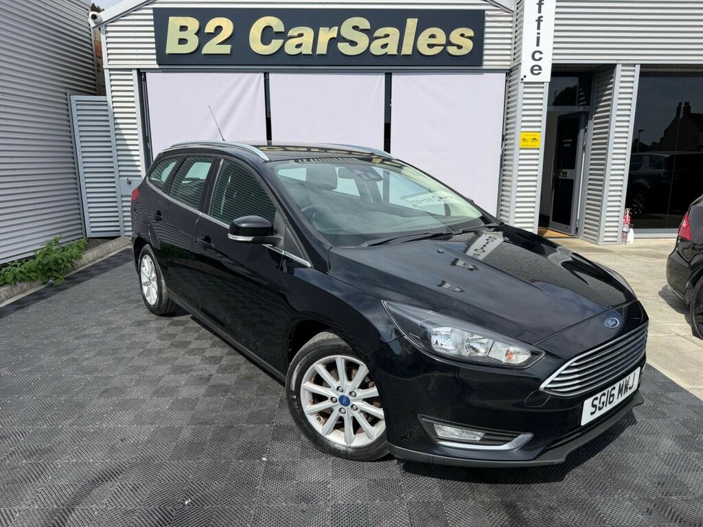Ford Focus 1.0T Ecoboost Titanium Euro 6 Ss Black