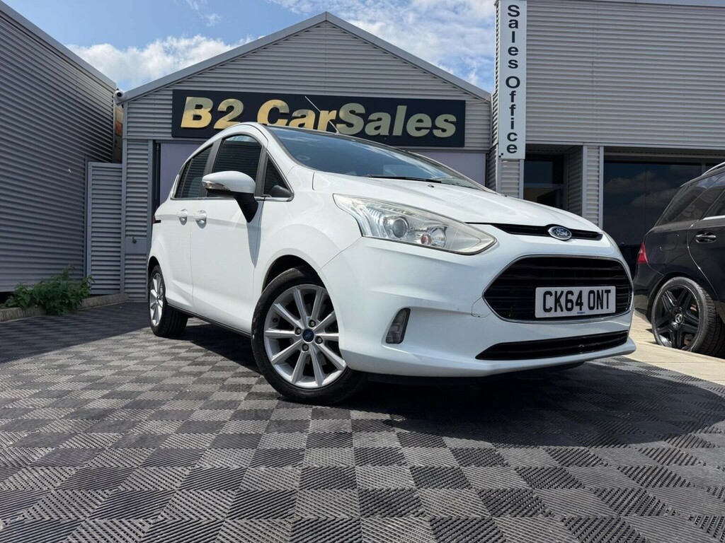 Ford B-Max Mpv 1.6 Titanium Powershift Euro 5 201464 White #2