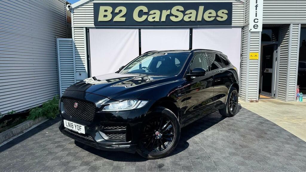 Jaguar F-Pace 2.0 D180 R-sport Awd Euro 6 Ss Black #5