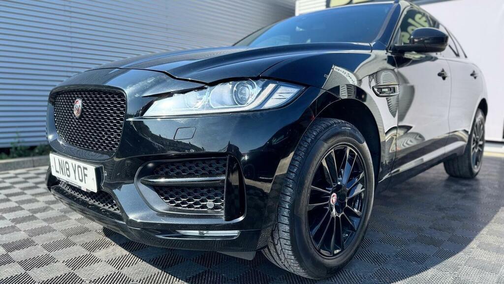 Jaguar F-Pace 2.0 D180 R-sport Awd Euro 6 Ss Black #6