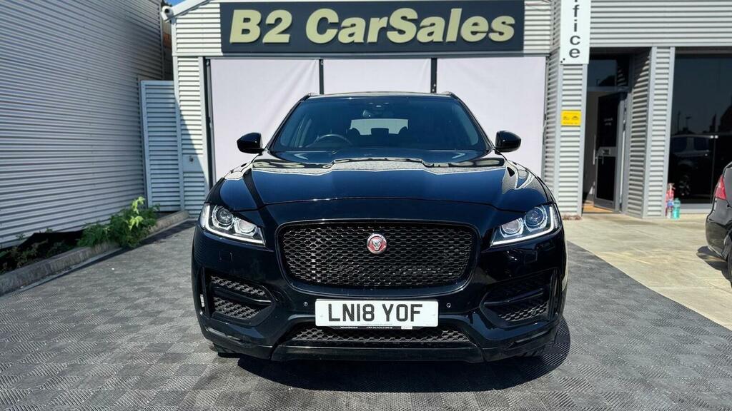 Jaguar F-Pace 2.0 D180 R-sport Awd Euro 6 Ss Black #3