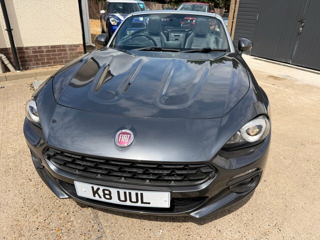 Fiat 124 Spider 1.4 Multiair Lusso Convertible Euro 6 Grey #4