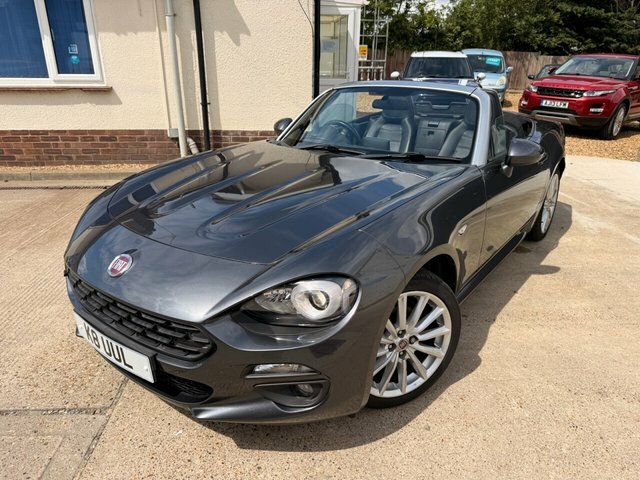 Fiat 124 Spider 1.4 Multiair Lusso Convertible Euro 6 Grey