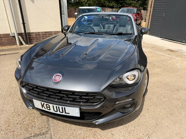 Fiat 124 Spider 1.4 Multiair Lusso Convertible Euro 6 Grey #3