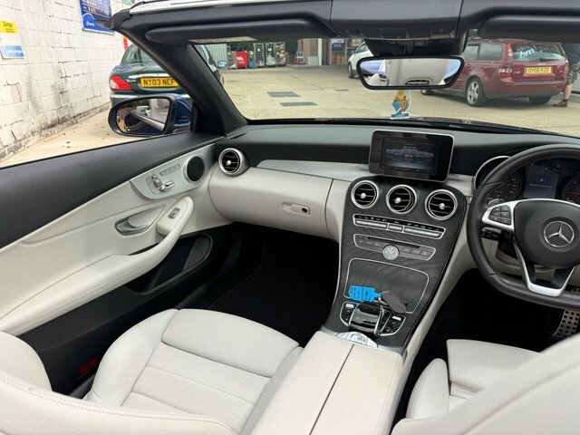 Mercedes-Benz C Class Amg Line White #31