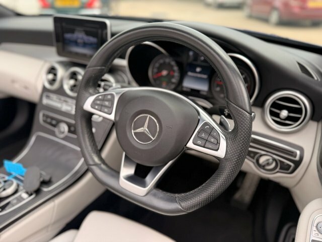 Mercedes-Benz C Class Amg Line White #24