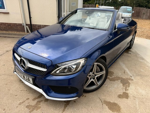 Mercedes-Benz C Class 2.1 C250d Amg Line Cabriolet G-tronic Blue #2