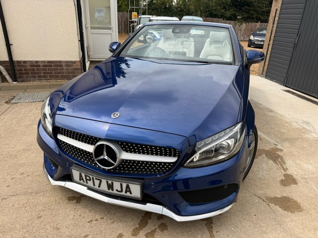 Mercedes-Benz C Class 2.1 C250d Amg Line Cabriolet G-tronic Blue #5