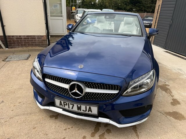 Mercedes-Benz C Class 2.1 C250d Amg Line Cabriolet G-tronic Blue #6