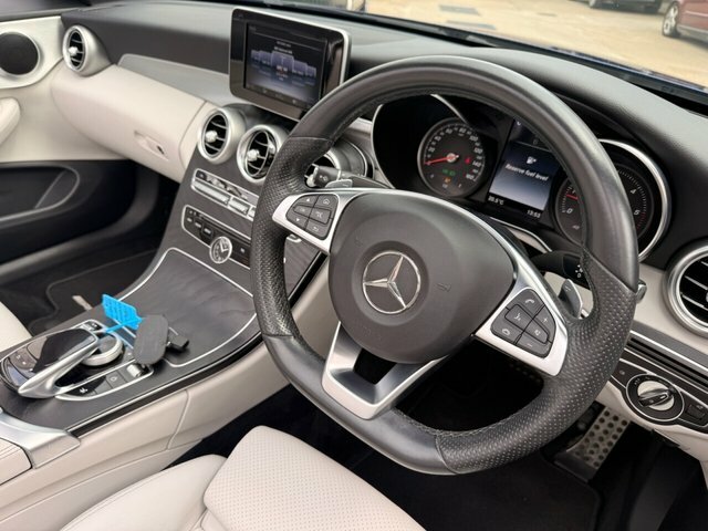 Mercedes-Benz C Class Amg Line White #25