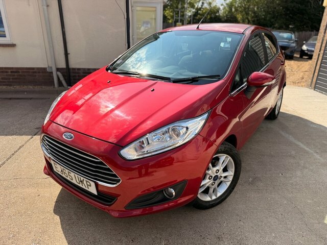 Ford Fiesta 1.6 Zetec Hatchback Powershift Euro 6 Red #3