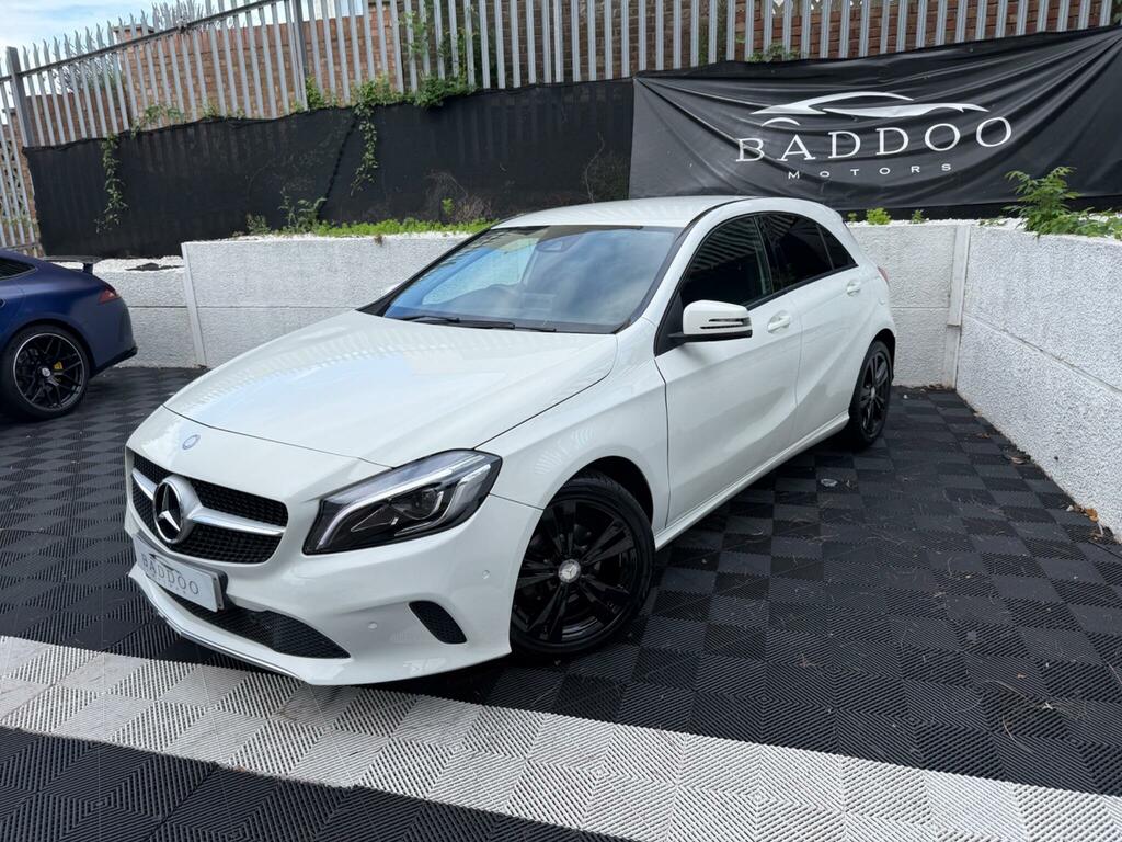 Mercedes-Benz A Class Sport White #4
