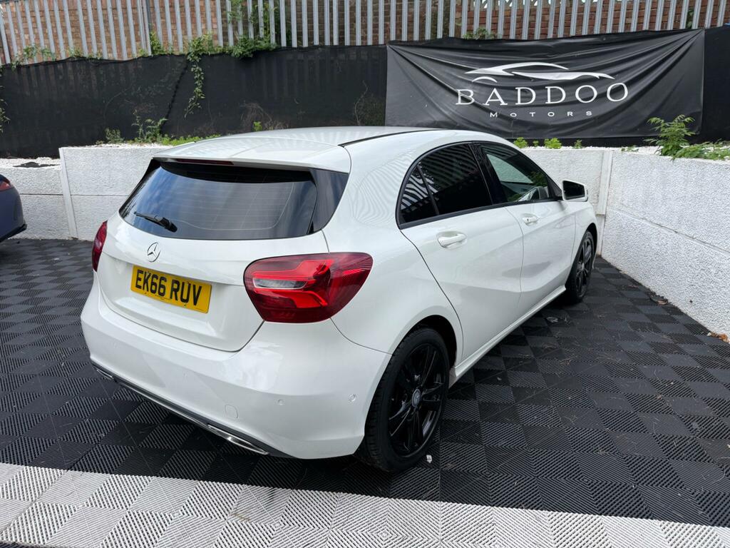 Mercedes-Benz A Class Sport White #3