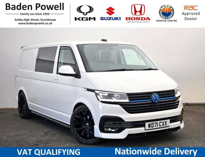 Volkswagen Transporter 2.0 Tdi 150 Highline Van Dsg White