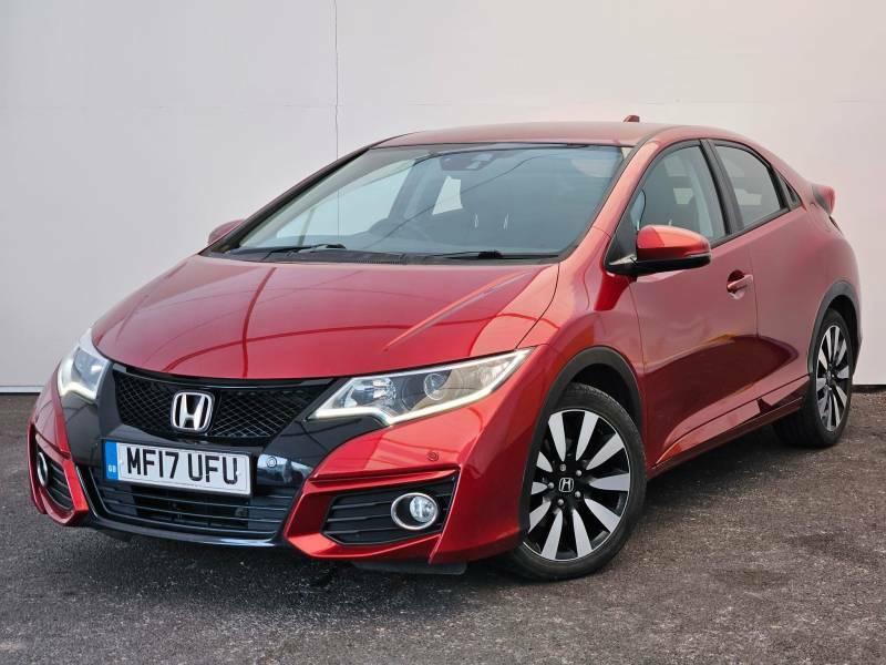 Honda Civic 1.8 I-vtec Se Plus Nav Red #5