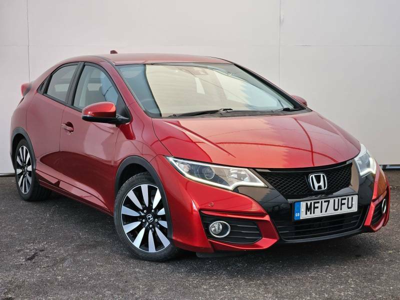 Honda Civic 1.8 I-vtec Se Plus Nav Red