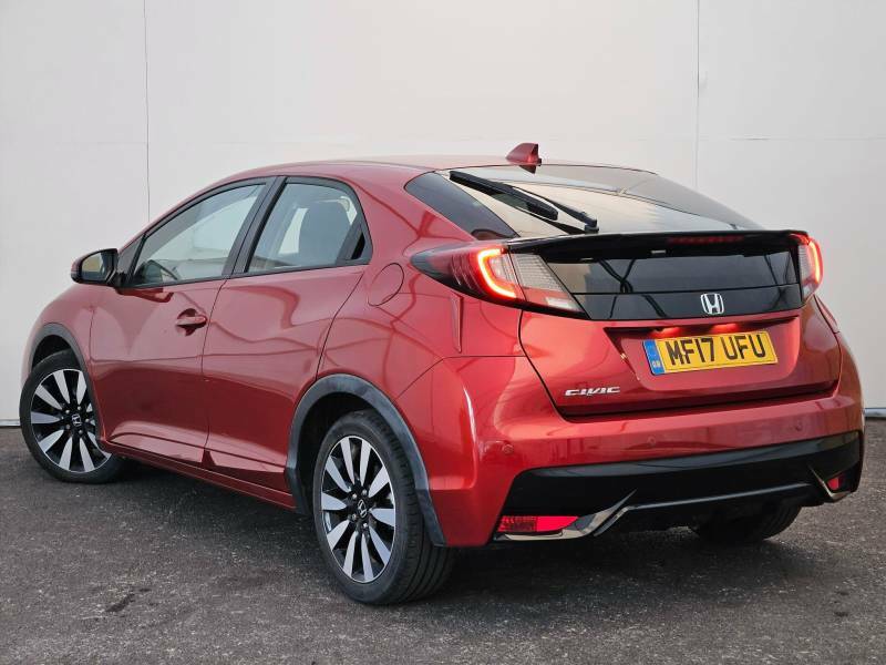 Honda Civic 1.8 I-vtec Se Plus Nav Red #3