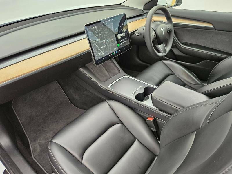 Tesla Model 3 Long Range Awd White #2