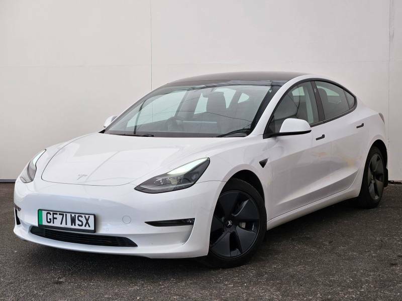 Tesla Model 3 Long Range Awd White #5
