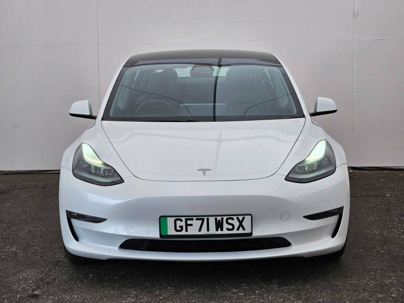 Tesla Model 3 Long Range Awd White #4