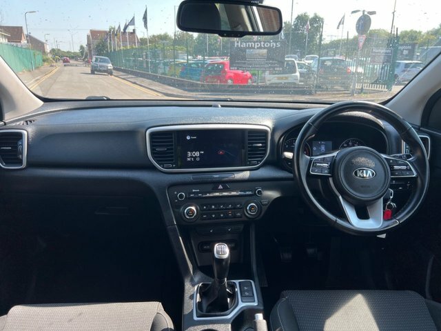 Kia Sportage 1.6 Crdi Mhev 2 Suv Hybrid Euro CF21DZA Silver #3