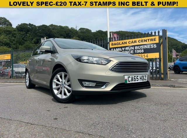 Ford Focus 1.5 Tdci Titanium Hatchback Euro Silver