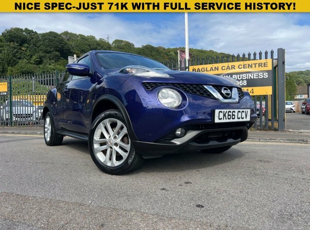 Nissan Juke 1.2 Dig-t Acenta Suv Euro 6 S S Blue