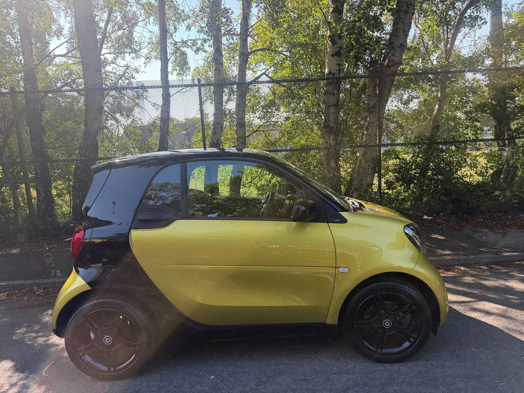 Smart Fortwo Coupe 1.0 Prime Premium Coupe Twinamic Euro Yellow #3