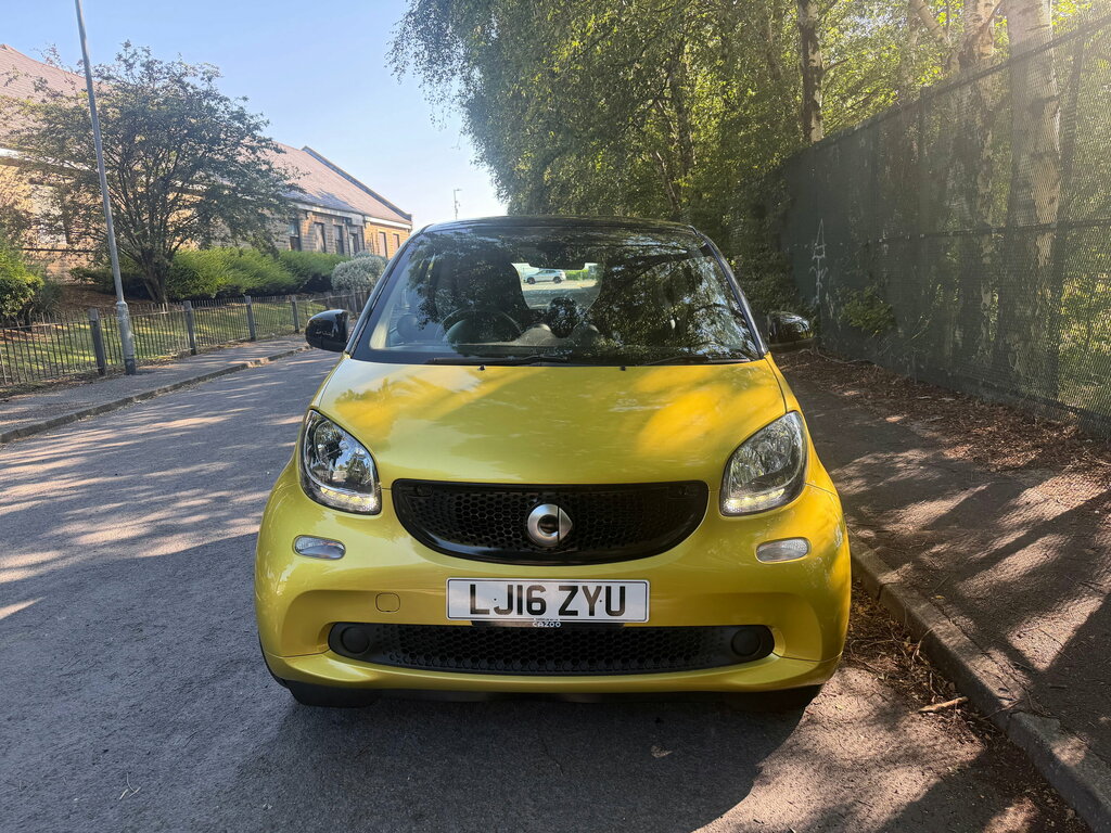 Smart Fortwo Coupe 1.0 Prime Premium Coupe Twinamic Euro Yellow #2